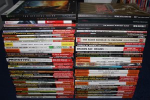 Stacks of Strategy Guides